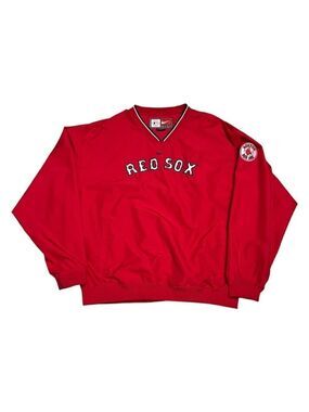 NIKE Boston Red Sox MLB Baseball Windbreaker Water Resistant Bomber Jacket XL